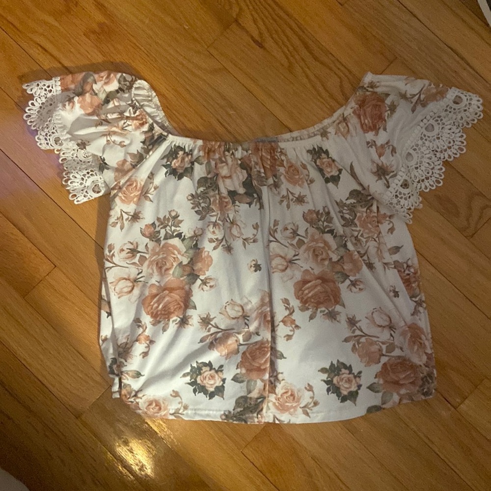 Off the shoulder, Charolette Russe blouse